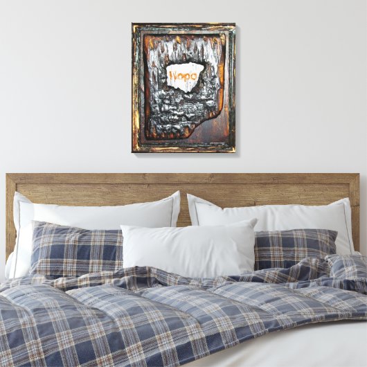 Hope Leinwanddruck (Insitu (Schlafzimmer))