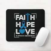 Hope Liebe Alopecia Bewusstsein 1 Mousepad (Mit Mouse)