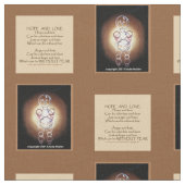 Hope & Liebe Bubble People Stoff (Nahaufnahme)