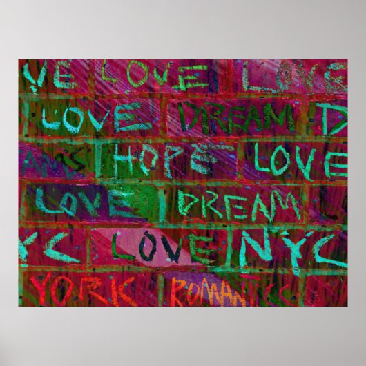 Hope Liebe Dream Poster (Vorne)