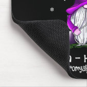 Hope Liebe Gnome Sonnenblume Fibromyalgie Bewussts Mousepad (Ecke)
