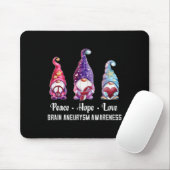 Hope Liebe Gnomes Brain Aneurysm Bewusstsein Mousepad (Mit Mouse)