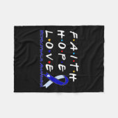 Hope Liebe Hydrocephalus Bewusstsein Fleecedecke (Vorderseite (Horizontal))