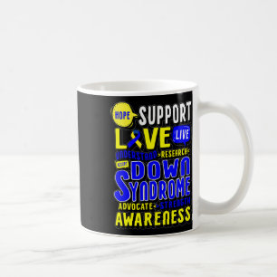 Hope Liebe World Down Syndrome Day Women Kids Kaffeetasse