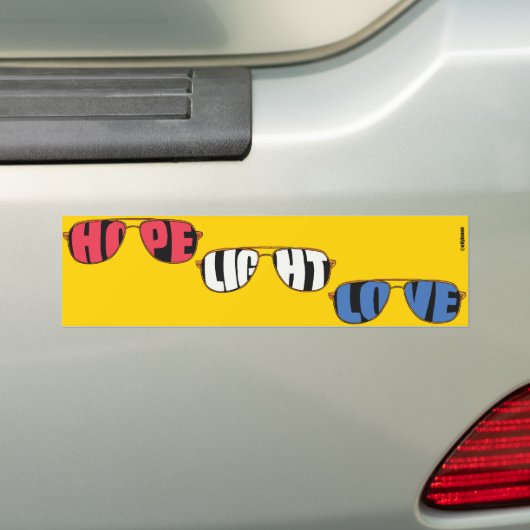 Hope Light Liebe Biden Autoaufkleber (Auf Auto)