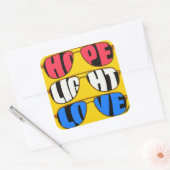 Hope Light Liebe Biden Sticker (Umschlag)