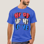 Hope Light Liebe Männer T - Shirt (Vorderseite)