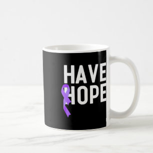 Hope Lila Ribbon Überdosis Awareness End Add Kaffeetasse