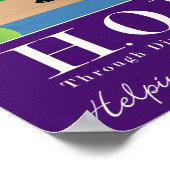 HOPE Logo-Plakat Poster (Ecke)
