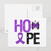 Hope Lupus Awareness Postkarte (Vorne/Hinten)