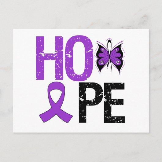 Hope Lupus Awareness Postkarte (Vorderseite)