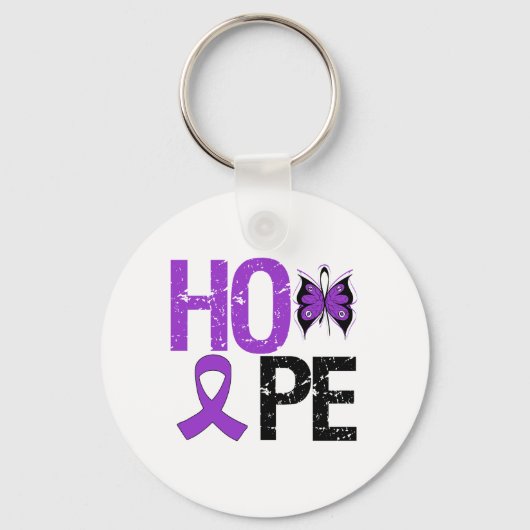 Hope Lupus Awareness Schlüsselanhänger (Vorderseite)