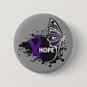 Hope Lupus Butterfly Button (Vorderseite)
