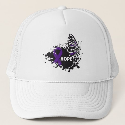 Hope Lupus Butterfly Truckerkappe (Vorderseite)