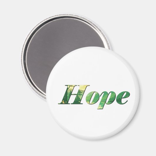Hope. Magnet (Vorderseite/Rückseite)