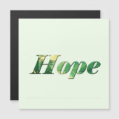 Hope. Magnetkarte (Vorne/Hinten)
