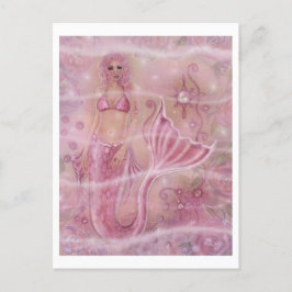 Hope Mermaid Card by Renee L. Lavoie Postkarte