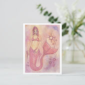 Hope Mermaid von Renee L. Lavoie Postkarte (Stehend Vorderseite)