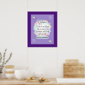 Hope Message - Matthew 11-28 - 20 x 24 - Poster (Küche)