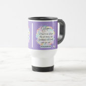 Hope Message - Matthew 11-28 - White Travel Mug Reisebecher (VorderseiteRechts)