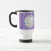 Hope Message - Matthew 11-28 - White Travel Mug Reisebecher (Links)