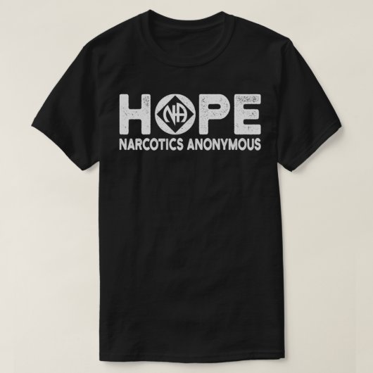 Hope NA Symbol Narcotics Anonymous design Idea Pul T-Shirt (Design vorne)