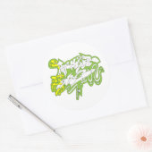 Hope Never Dies" – Bold Streetwear Statement Runder Aufkleber (Umschlag)