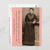 Hope nimmt Flug Postkarte (Vorne/Hinten)