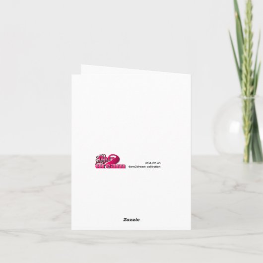 Hope Notecard Karte (Rückseite)