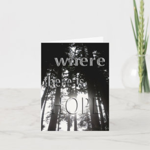 Hope Notecard Karte