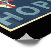 Hope Obama 44 Präsident Poster (Ecke)