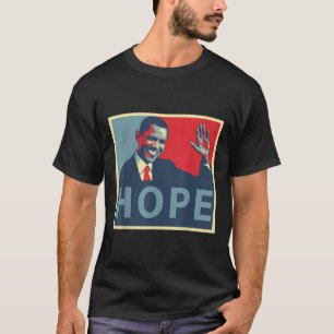 Hope Obama 44 Präsident T-Shirt