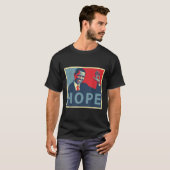 Hope Obama 44 Präsident T-Shirt (Vorne ganz)