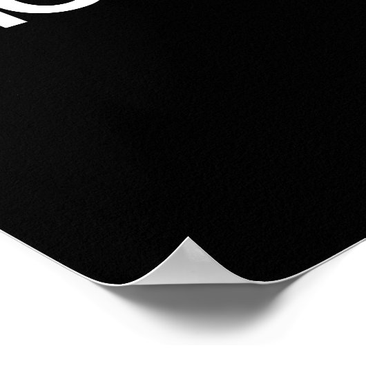 HOPE (Obama) gegen HATE (Trump) Poster (Ecke)