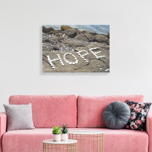 Hope Oceanside Leinwanddruck (Insitu (Wohnzimmer))