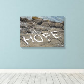 Hope Oceanside Leinwanddruck (Insitu (Holzboden))
