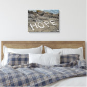 Hope Oceanside Leinwanddruck (Insitu (Schlafzimmer))