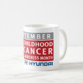 Hope On Wheels Logo Mug Kaffeetasse (VorderseiteRechts)