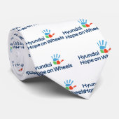 Hope On Wheels Logo T-Shirt Halsbinde Krawatte (Gerollt)