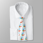 Hope On Wheels Logo T-Shirt Neck Tie Krawatte (Gebunden)