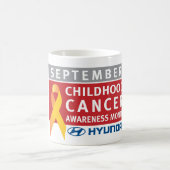 Hope On Wheels Logo-Tasse Kaffeetasse (Mittel)