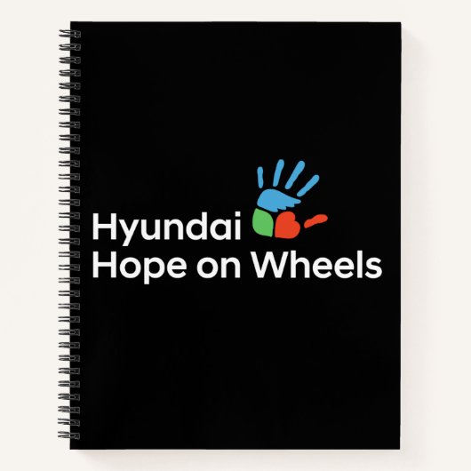 Hope On Wheels Notizbuch  (Vorderseite)