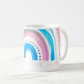 HOPE Pastel Rainbow Kaffeetasse (VorderseiteRechts)