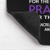 Hope Peace Prayers Bauchspeicheldrüsenkrebs-Bewuss Mousepad (Ecke)