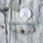 Hope Periwinkle Awareness Ribbon Button (Beispiel)