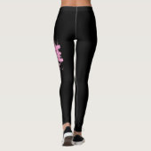 Hope Pink Ribbon Brustkrebs Bewusstsein (3) Leggings (Rückseite)