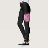 Hope Pink Ribbon Brustkrebs Bewusstsein (3) Leggings (Links)
