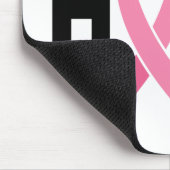 HOPE Pink Ribbon Survivor Kämpfen Brustkrebs Mousepad (Ecke)