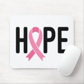 HOPE Pink Ribbon Survivor Kämpfen Brustkrebs Mousepad (Mit Mouse)