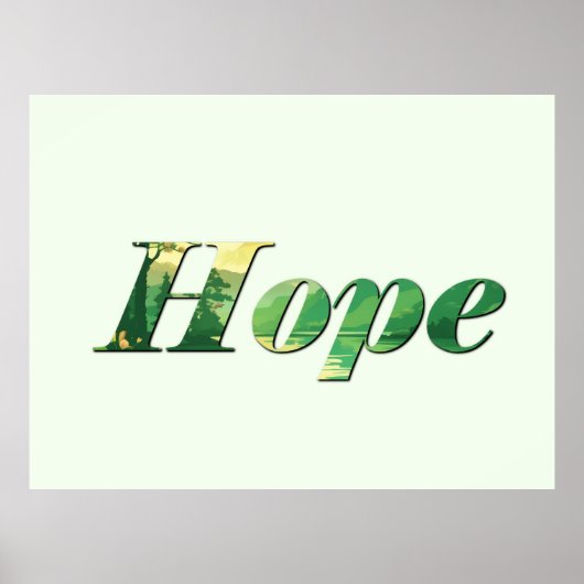 Hope. Poster (Vorne)
